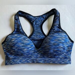 Victoria’s Secret PINK Push Up Bra blue/black/white size M